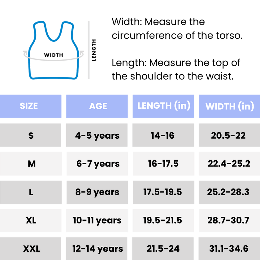 1. What size should I get for my child?