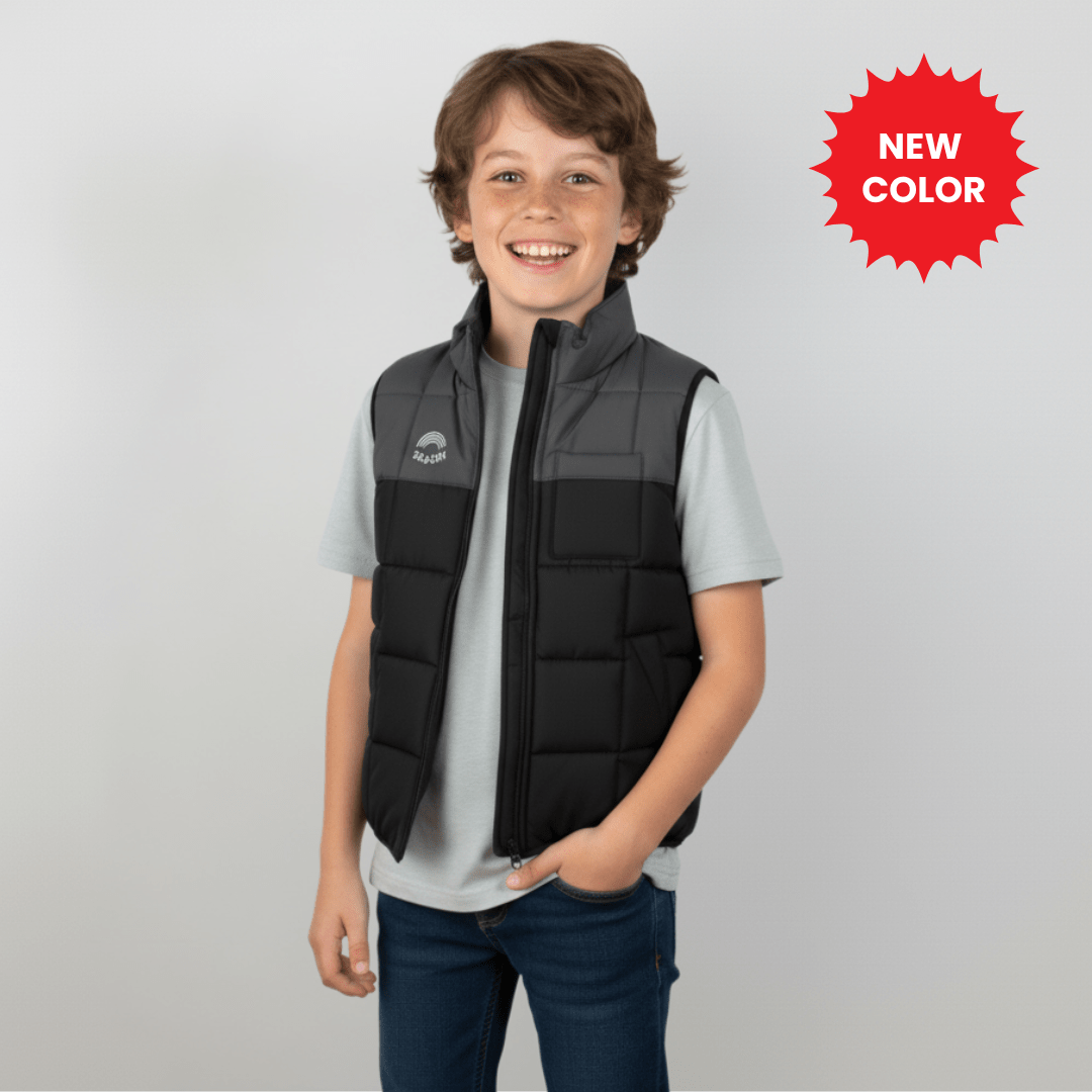 Charcoal Weighted Calming Vest