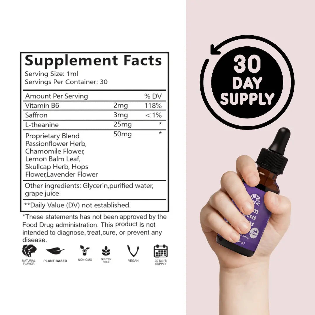 Sereni Calm & Focus Drops